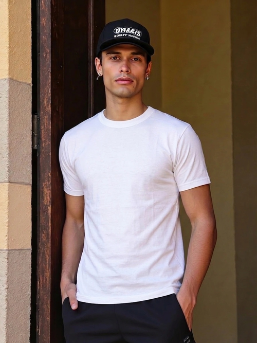 Men's White Vest RNS – Soft Cotton Round Neck Innerwear Vest