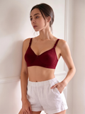 RTS Women’s Moulded Bra for Everyday - Box of 10 Colors | 100% Cotton 5