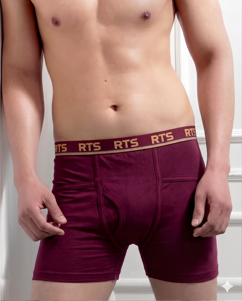 RTS Mens Trunk with Pocket Size 75 100% Pure Cotton Innerwear Made in Tirupur India
