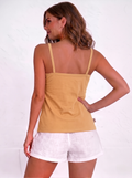 Women’s Cotton Folding Slip – Soft, Stretchable Camisole for Everyday Comfort-Sandal 2