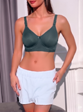 Sona Semi Padded Bra for Women – Skin Beige Comfort Support Bra-Dusty Teal 1