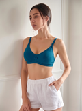 RTS Rubi Bra for Women – Teal Everyday - Box of 10 Colors | 100% Cotton 10