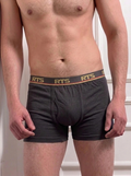 RTS Mens Fine Rib Trunk Without Pocket Box of 10 Colors 100% Cotton 3