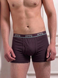 RTS Mens Fine Rib Trunk Without Pocket Box of 10 Colors 100% Cotton 8