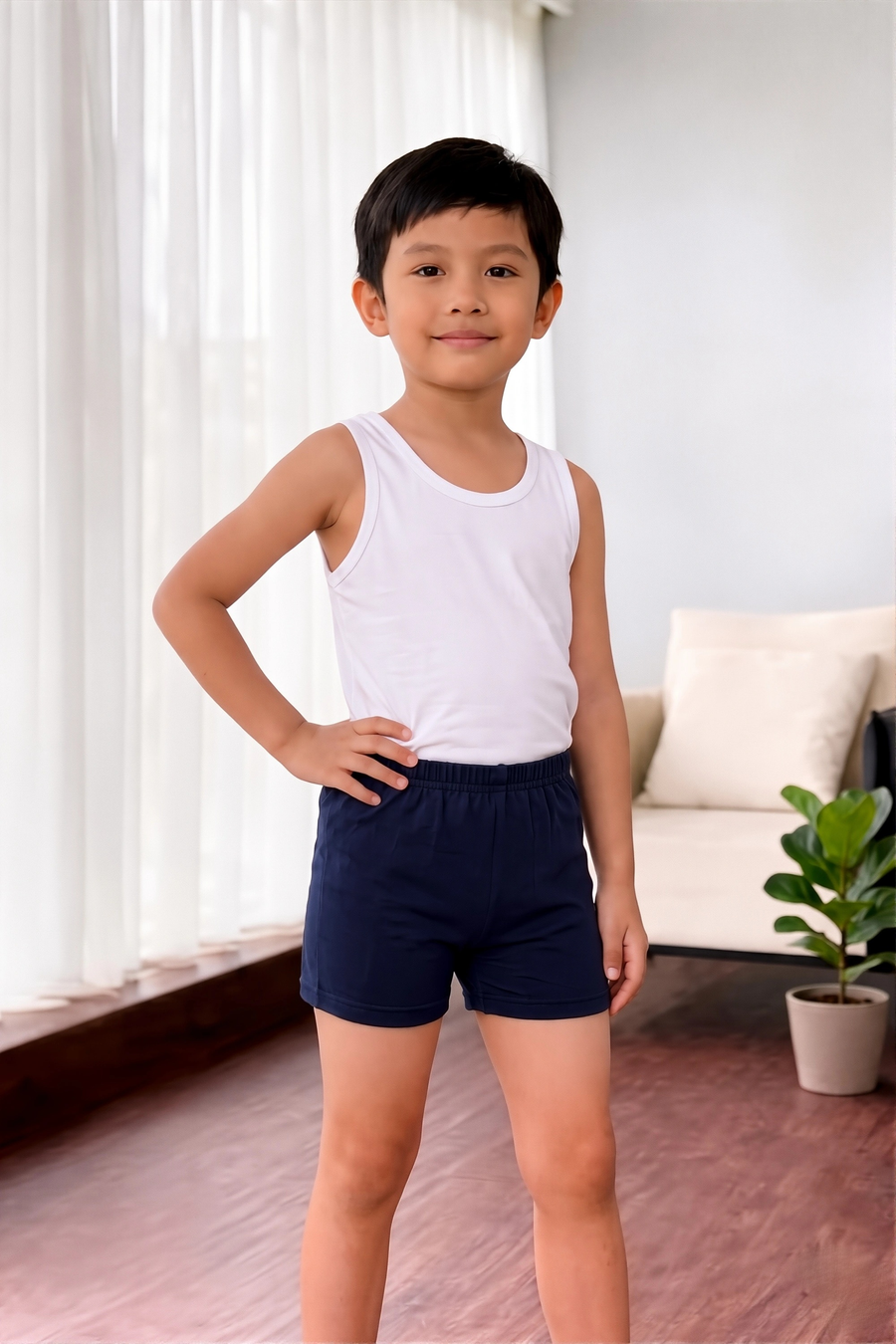 Dollu Drawer for Kids – Soft & Comfortable Boys Innerwear-Deep Navy