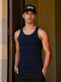 RTS Men's Cotton Rib Vest | Soft, - Box of 5 Colors | 100% Cotton 2